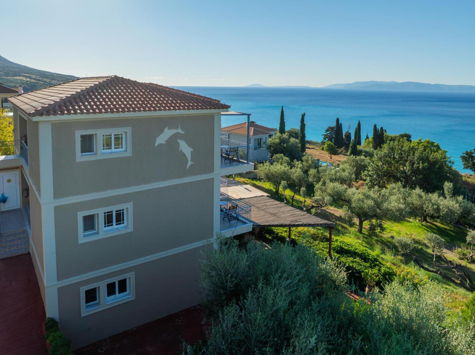 Delfinia Apartment Vlachata Екстериор снимка